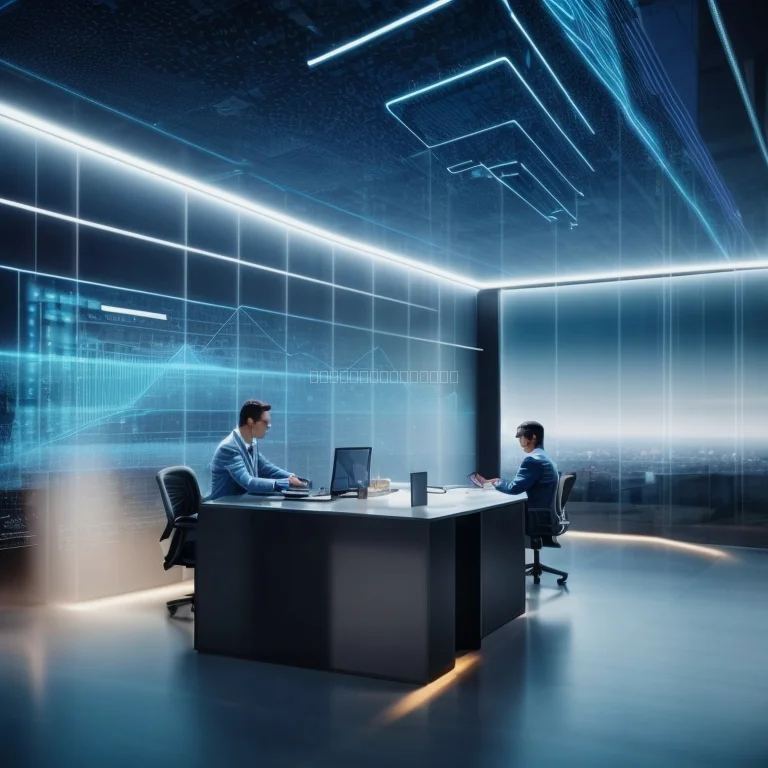 Team bei AI-Strategiesitzung